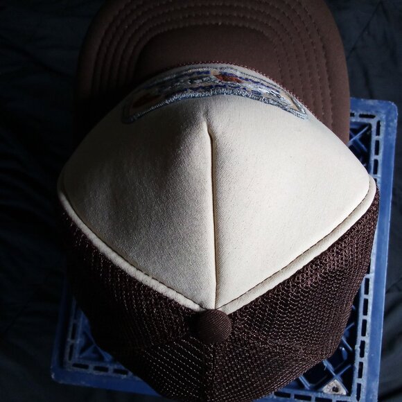 Deadstock Vintage Standard Change Makers Patch Snap Trucker Hat Cap - Picture 5 of 7